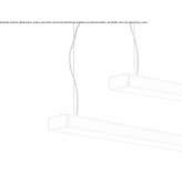 Aluminiowa lampa wisząca LED Malvern