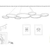 Lampa wisząca LED z funkcją ściemniania Lymanske