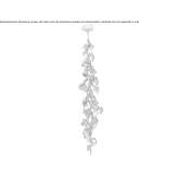 LED hanging lamp handmade of bronze Valko