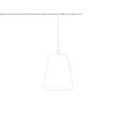 Aluminum LED hanging lamp with dimmable function Medole