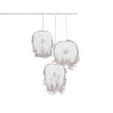 LED hanging lamp made of stainless steel Altorf
