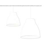 Aluminum LED hanging lamp Latrobe