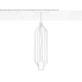 Aluminiowa lampa wisząca LED Scanteia