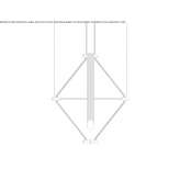 LED hanging lamp Sincik