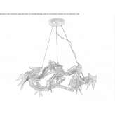 LED hanging lamp handmade of bronze Yorkton