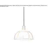 Metal hanging lamp Overmere