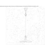 Metal hanging lamp Cenade