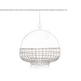 Metalowa lampa wisząca LED Bruceton