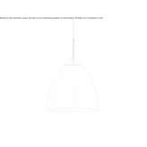 Dimmable steel pendant lamp Oelde