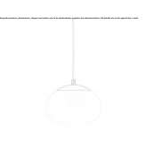 Glass pendant lamp Bultei