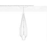 Aluminiowa lampa wisząca LED Scanteia