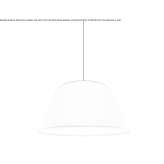 LED fabric pendant lamp Bagpinar