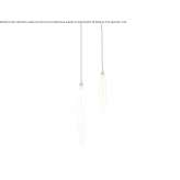 LED hanging lamp made of glass Freer