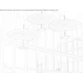 Lampa wisząca LED z aluminium i drewna z możliwością ściemniania Thise