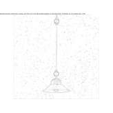 Brass pendant lamp Dale