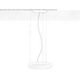 Aluminum LED hanging lamp Reding