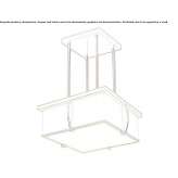 Glass pendant lamp Lanham