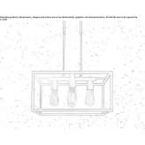 Iron pendant lamp Royalton