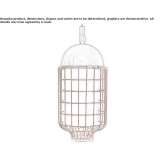 Metalowa lampa wisząca LED Bruceton