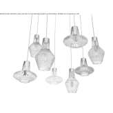 Pendant lamp made of blown glass Tumble