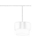 Metal LED hanging lamp Badsey