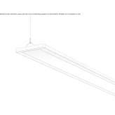 Aluminiowa lampa wisząca LED Dunnigan