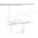 Wooden LED hanging lamp Sjenica
