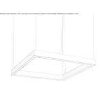 Aluminum LED hanging lamp Apace