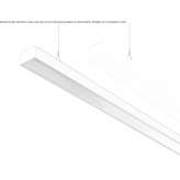 Aluminum LED hanging lamp Apace
