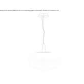 Glass pendant lamp Locroja