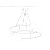 Glass pendant lamp Sandarne