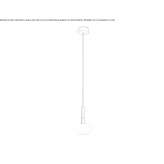 Pendant lamp made of metal and opal glass Vokhma