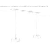 Metalowa lampa wisząca Scoppito