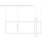 Aluminum LED hanging lamp Solesino