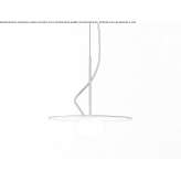 Lampa wisząca z jesionu i dmuchanego szkła Mozdok