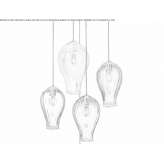 Lampa wisząca ze szkła Murano Eggstatt