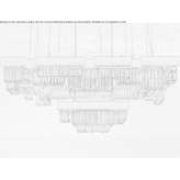 Crystal LED hanging lamp Boquira