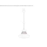 LED fabric pendant lamp Stanley