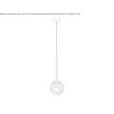 Glass pendant lamp Kryoneri