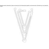 LED hanging lamp made of glass and aluminum Dudesti