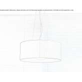 Adjustable fabric hanging lamp Chiauci