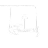 Aluminum LED hanging lamp Przemysl