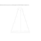 Aluminum LED hanging lamp Agryz