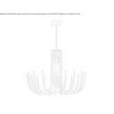Metal LED chandelier Osecna