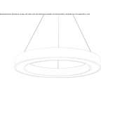 LED hanging lamp Loitz