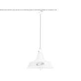 Hanging lamp made of ceramics and metal Olathe