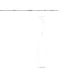 Aluminum hanging lamp Collegno