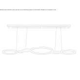 Lampa wisząca LED Cresco