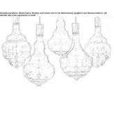 Lampa wisząca LED ze szkła borokrzemowego Dadizele