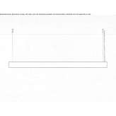 Lampa wisząca LED z aluminium malowanego proszkowo Garbutt
